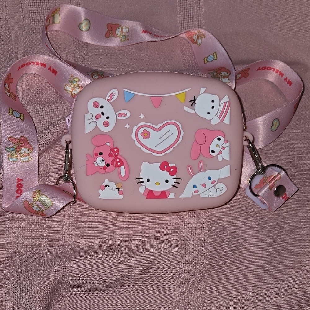 Hello Kitty Pink Crossbody Bag